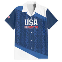 Custom USA Rugby 2025 Family Matching Long Sleeve Bodycon Dress and Hawaiian Shirt Go Champions Eagles - Wonder Print Shop