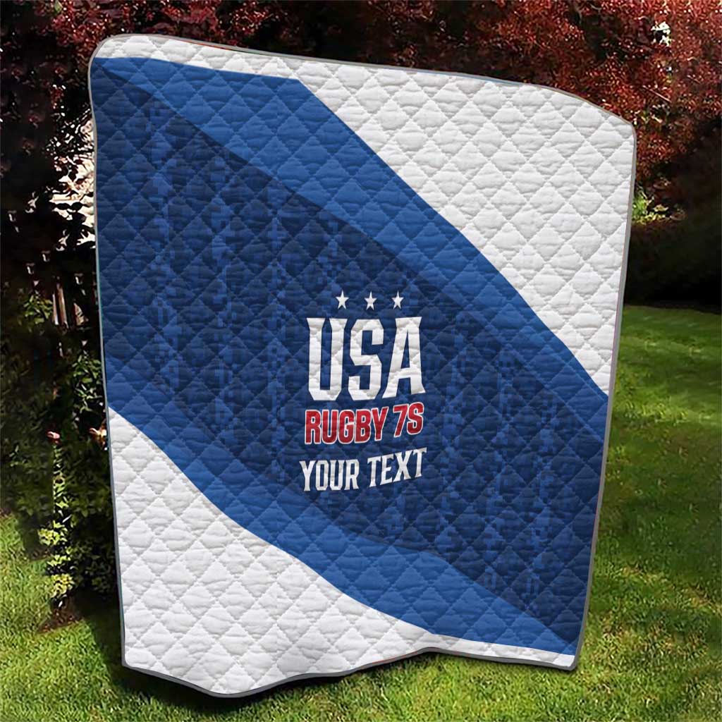 Custom USA Rugby 2025 Quilt Go Champions Eagles - Wonder Print Shop
