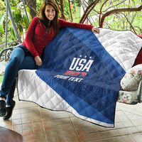 Custom USA Rugby 2025 Quilt Go Champions Eagles - Wonder Print Shop
