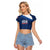 Custom USA Rugby 2025 Raglan Cropped T Shirt Go Champions Eagles - Wonder Print Shop