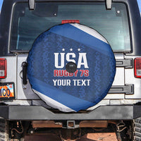 Custom USA Rugby 2025 Spare Tire Cover Go Champions Eagles - Wonder Print Shop