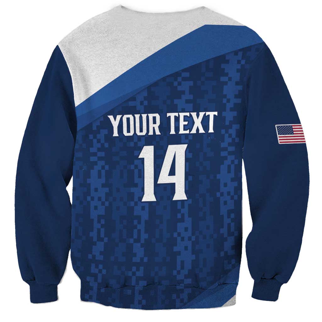 Custom USA Rugby 2025 Sweatshirt Go Champions Eagles - Wonder Print Shop