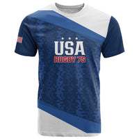 Custom USA Rugby 2025 T Shirt Go Champions Eagles - Wonder Print Shop
