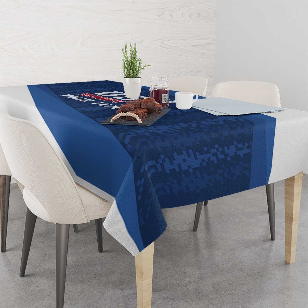 Custom USA Rugby 2025 Tablecloth Go Champions Eagles - Wonder Print Shop