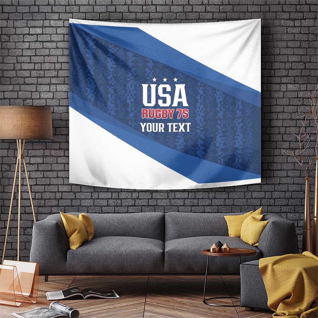 Custom USA Rugby 2025 Tapestry Go Champions Eagles - Wonder Print Shop