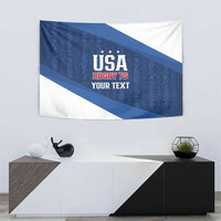 Custom USA Rugby 2025 Tapestry Go Champions Eagles - Wonder Print Shop