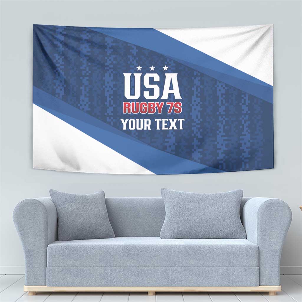 Custom USA Rugby 2025 Tapestry Go Champions Eagles - Wonder Print Shop