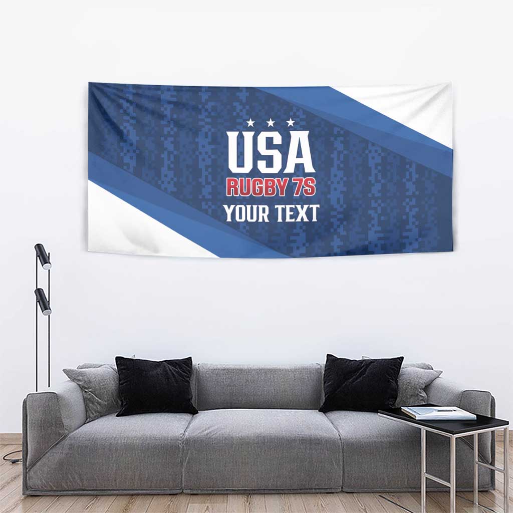 Custom USA Rugby 2025 Tapestry Go Champions Eagles - Wonder Print Shop