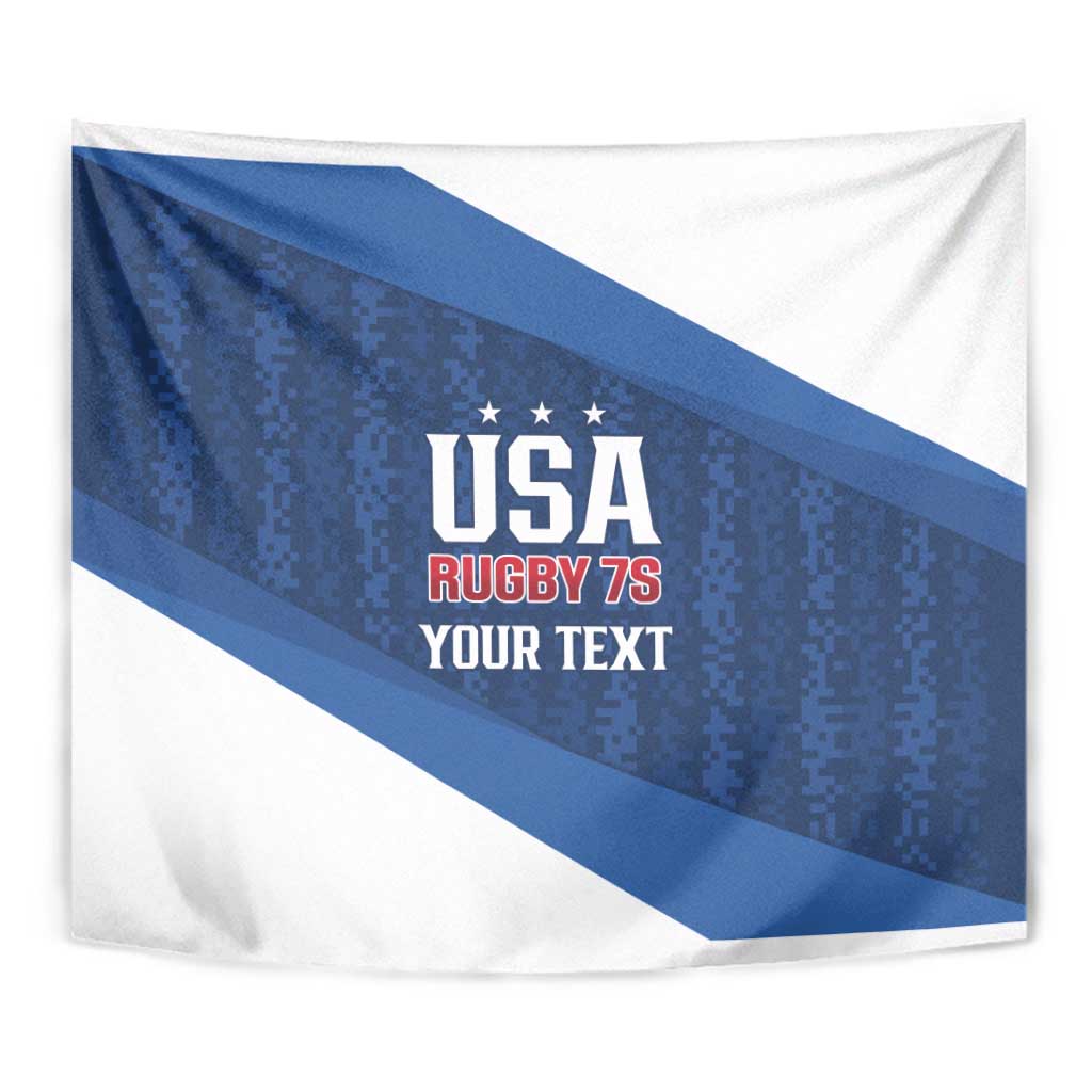 Custom USA Rugby 2025 Tapestry Go Champions Eagles - Wonder Print Shop