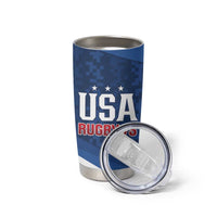 Custom USA Rugby 2025 Tumbler Cup Go Champions Eagles - Wonder Print Shop