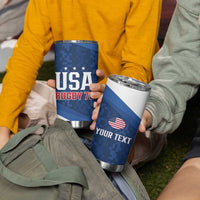 Custom USA Rugby 2025 Tumbler Cup Go Champions Eagles - Wonder Print Shop