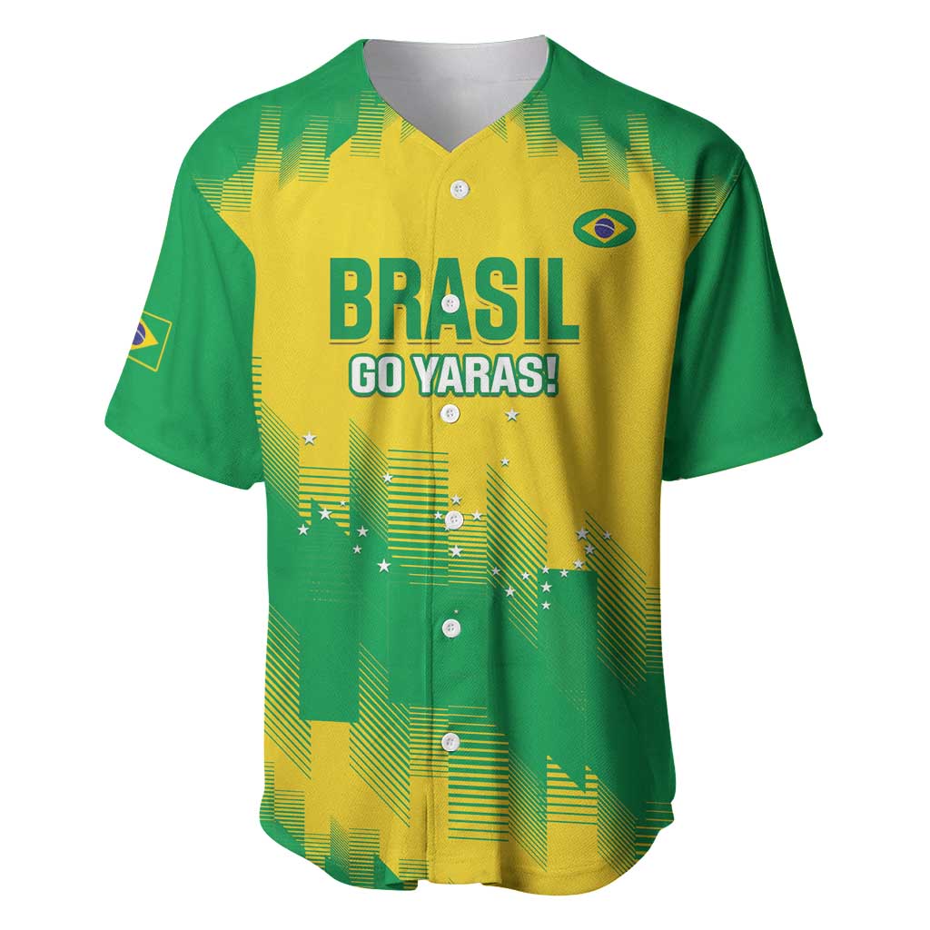 Custom Brasil Rugby 2025 Baseball Jersey Go Champions Yaras - Wonder Print Shop