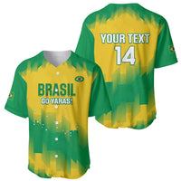 Custom Brasil Rugby 2025 Baseball Jersey Go Champions Yaras - Wonder Print Shop