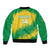 Custom Brasil Rugby 2025 Bomber Jacket Go Champions Yaras - Wonder Print Shop
