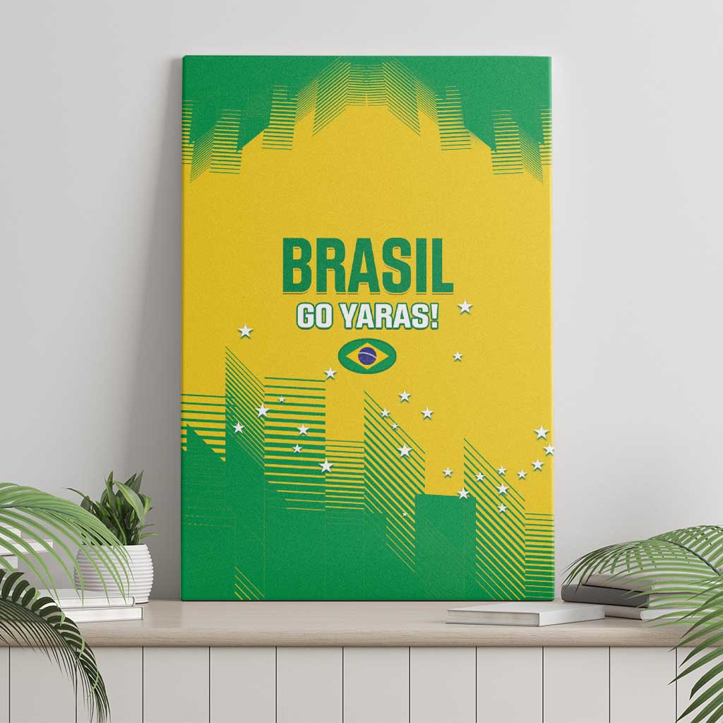 Brasil Rugby 2025 Canvas Wall Art Go Champions Yaras - Wonder Print Shop
