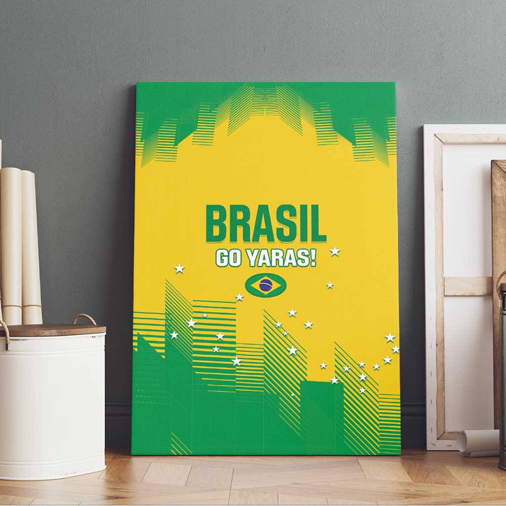 Brasil Rugby 2025 Canvas Wall Art Go Champions Yaras - Wonder Print Shop