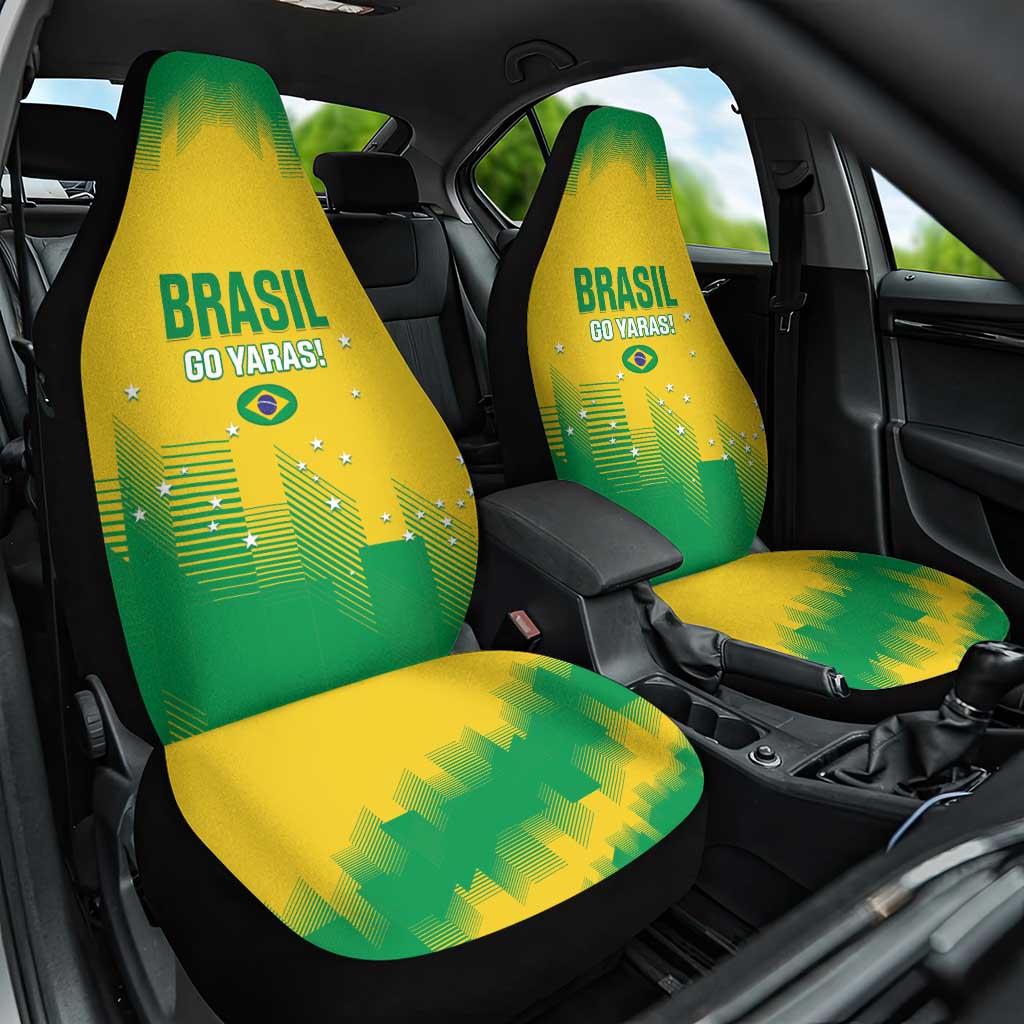 Brasil Rugby 2025 Car Seat Cover Go Champions Yaras - Wonder Print Shop
