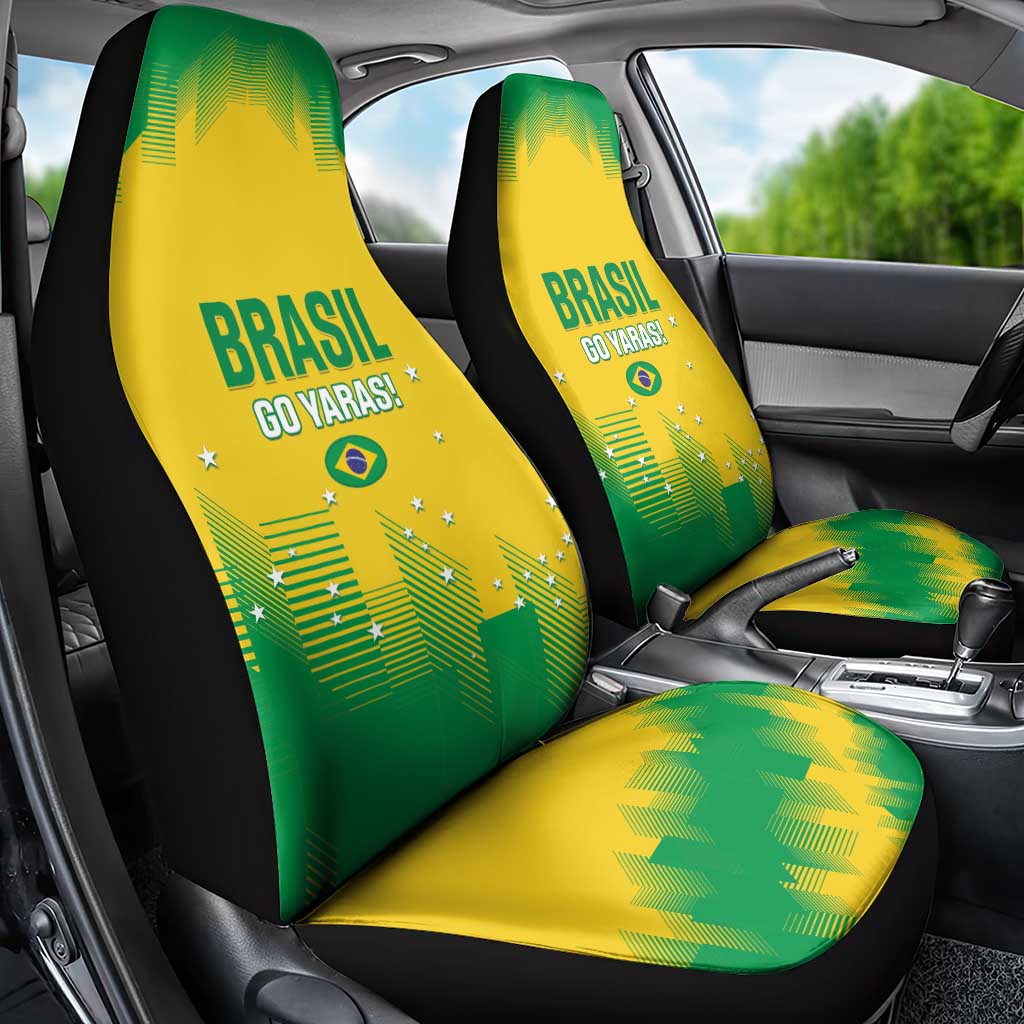 Brasil Rugby 2025 Car Seat Cover Go Champions Yaras - Wonder Print Shop