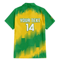 Custom Brasil Rugby 2025 Family Matching Mermaid Dress and Hawaiian Shirt Go Champions Yaras - Wonder Print Shop