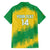 Custom Brasil Rugby 2025 Family Matching Off Shoulder Maxi Dress and Hawaiian Shirt Go Champions Yaras - Wonder Print Shop