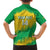 Custom Brasil Rugby 2025 Family Matching Tank Maxi Dress and Hawaiian Shirt Go Champions Yaras - Wonder Print Shop