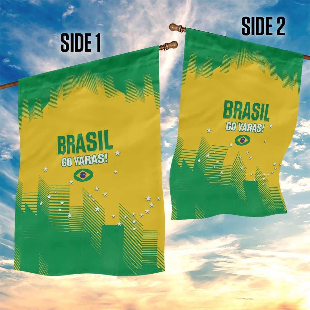 Brasil Rugby 2025 Garden Flag Go Champions Yaras - Wonder Print Shop