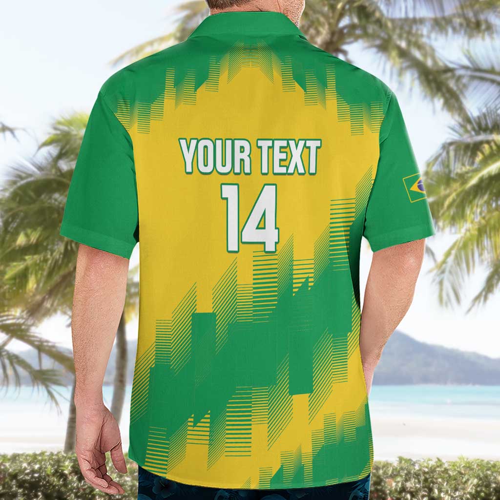 Custom Brasil Rugby 2025 Hawaiian Shirt Go Champions Yaras - Wonder Print Shop
