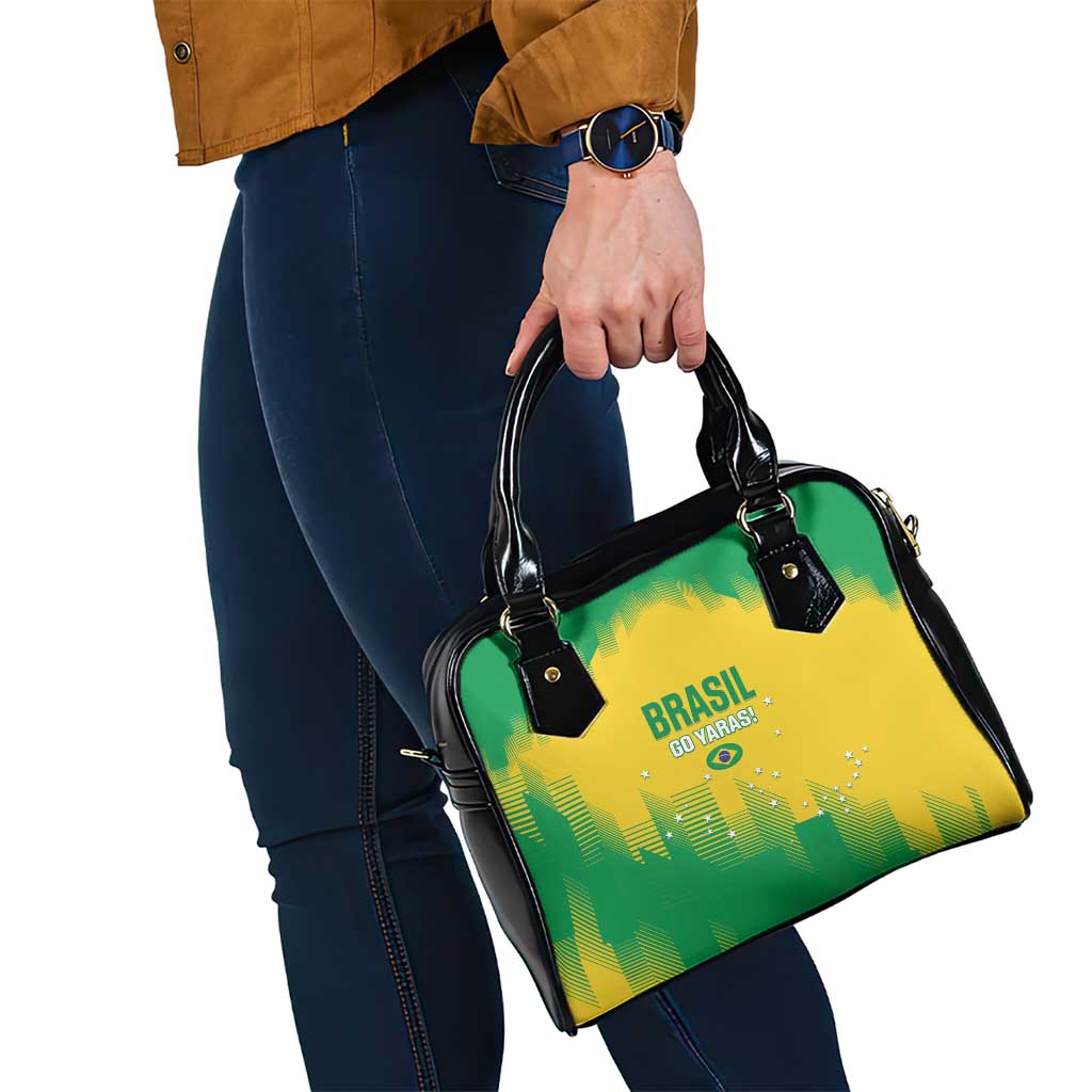 Custom Brasil Rugby 2025 Shoulder Handbag Go Champions Yaras
