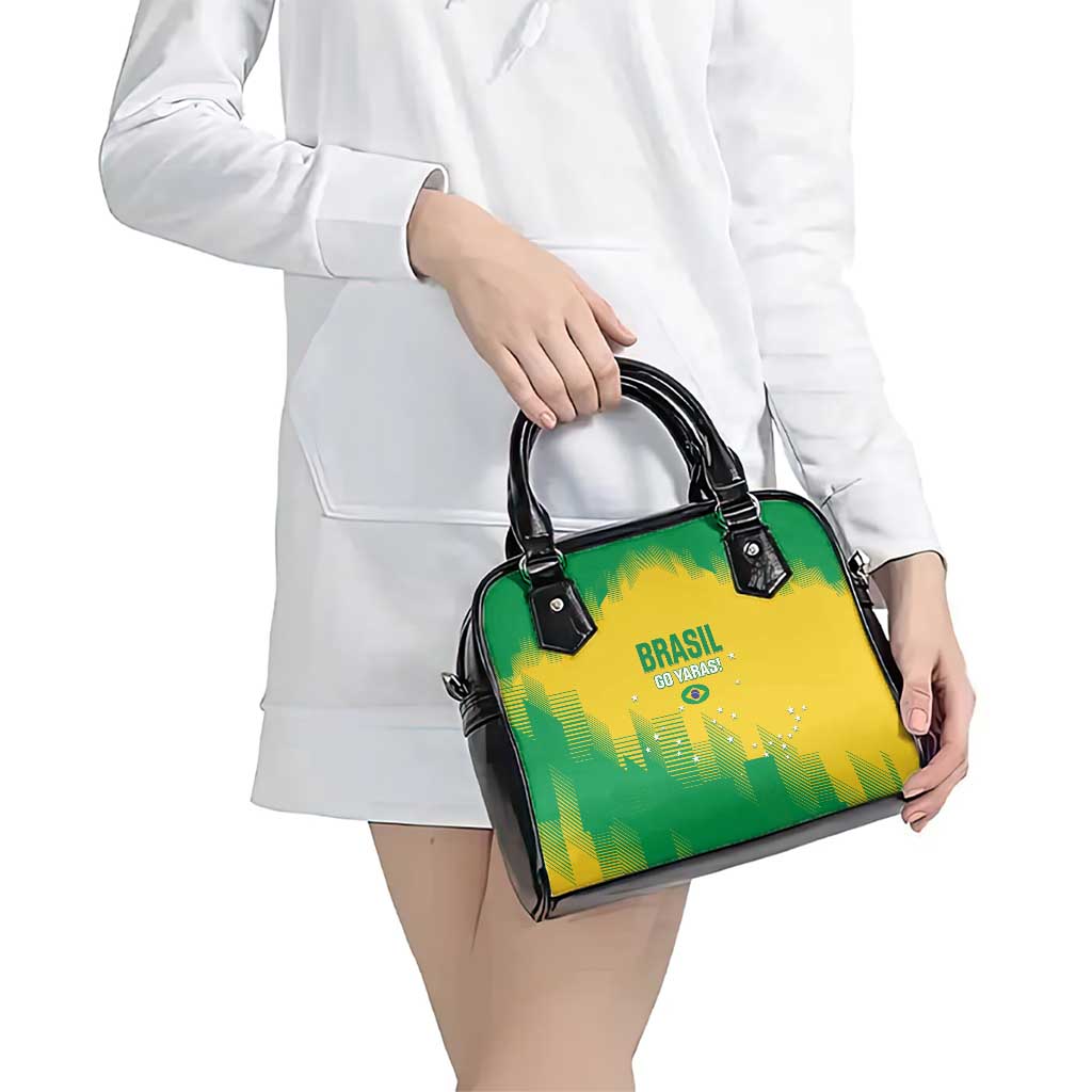Custom Brasil Rugby 2025 Shoulder Handbag Go Champions Yaras