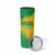 Custom Brasil Rugby 2025 Skinny Tumbler Go Champions Yaras - Wonder Print Shop