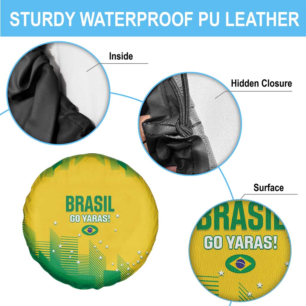 Brasil Rugby 2025 Spare Tire Cover Go Champions Yaras - Wonder Print Shop