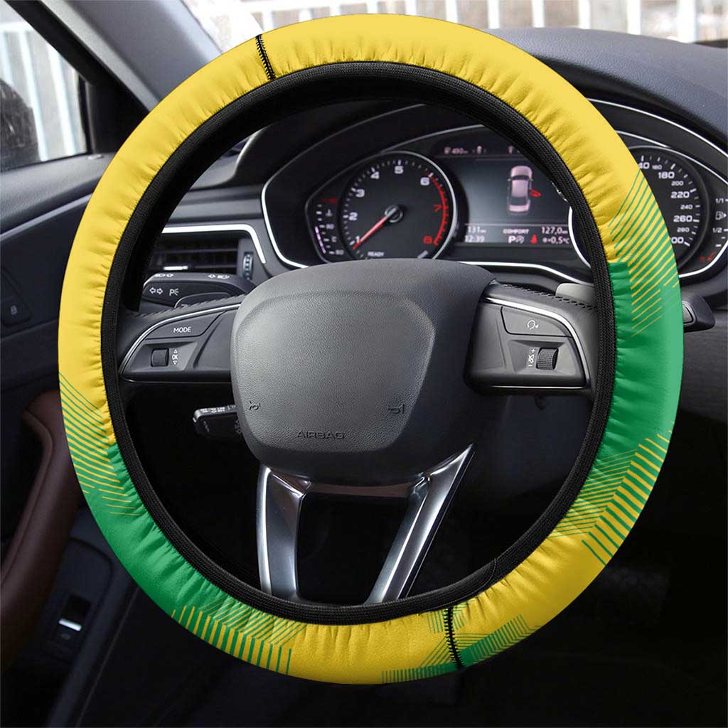 Brasil Rugby 2025 Steering Wheel Cover Go Champions Yaras - Wonder Print Shop