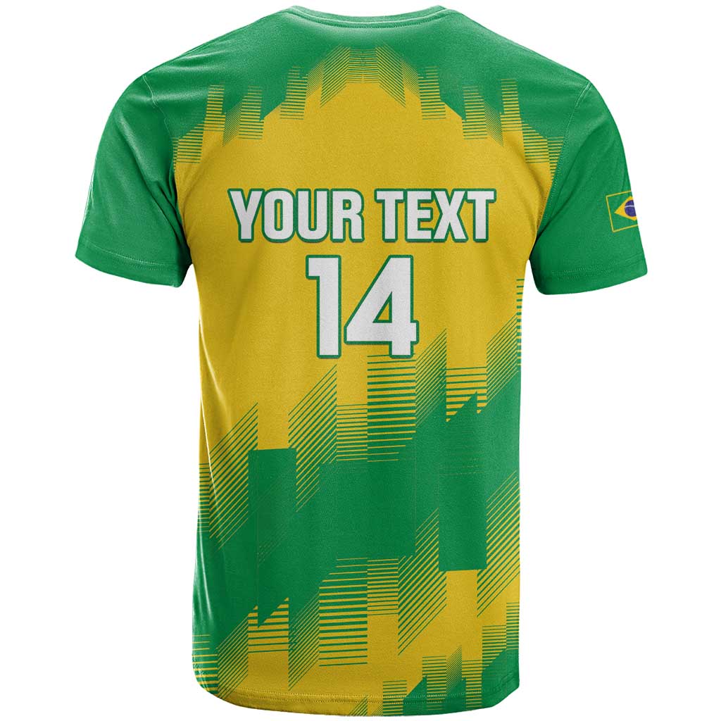 Custom Brasil Rugby 2025 T Shirt Go Champions Yaras - Wonder Print Shop