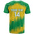 Custom Brasil Rugby 2025 T Shirt Go Champions Yaras - Wonder Print Shop