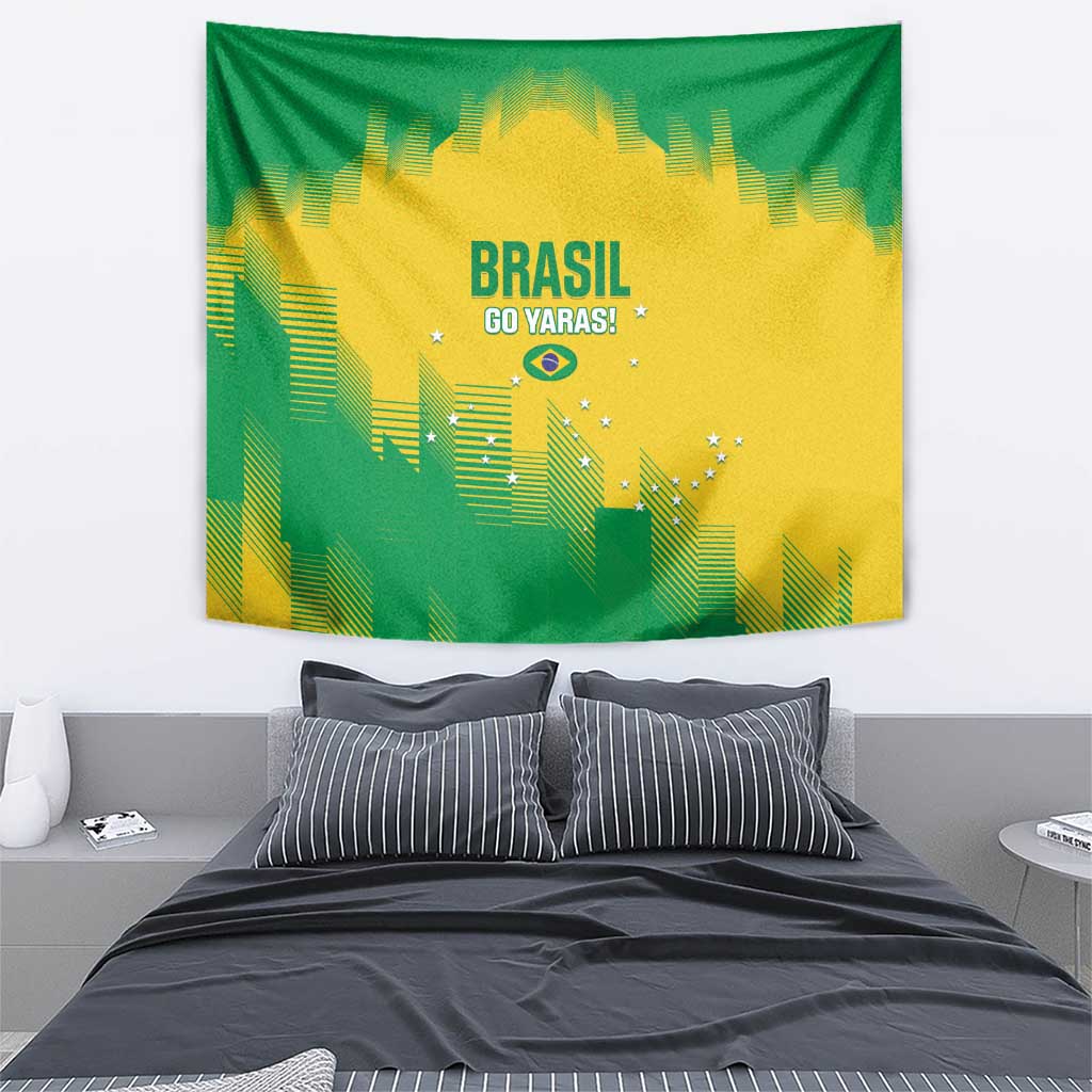Brasil Rugby 2025 Tapestry Go Champions Yaras - Wonder Print Shop