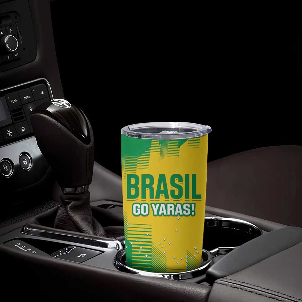 Custom Brasil Rugby 2025 Tumbler Cup Go Champions Yaras - Wonder Print Shop