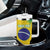 Custom Brasil Rugby 2025 Tumbler With Handle Go Champions Yaras - Wonder Print Shop