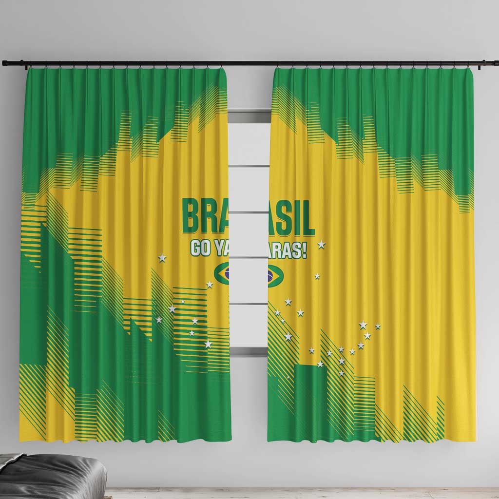 Brasil Rugby 2025 Window Curtain Go Champions Yaras - Wonder Print Shop
