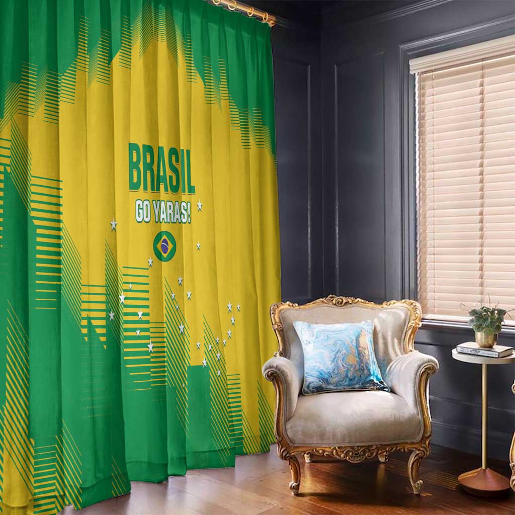 Brasil Rugby 2025 Window Curtain Go Champions Yaras - Wonder Print Shop