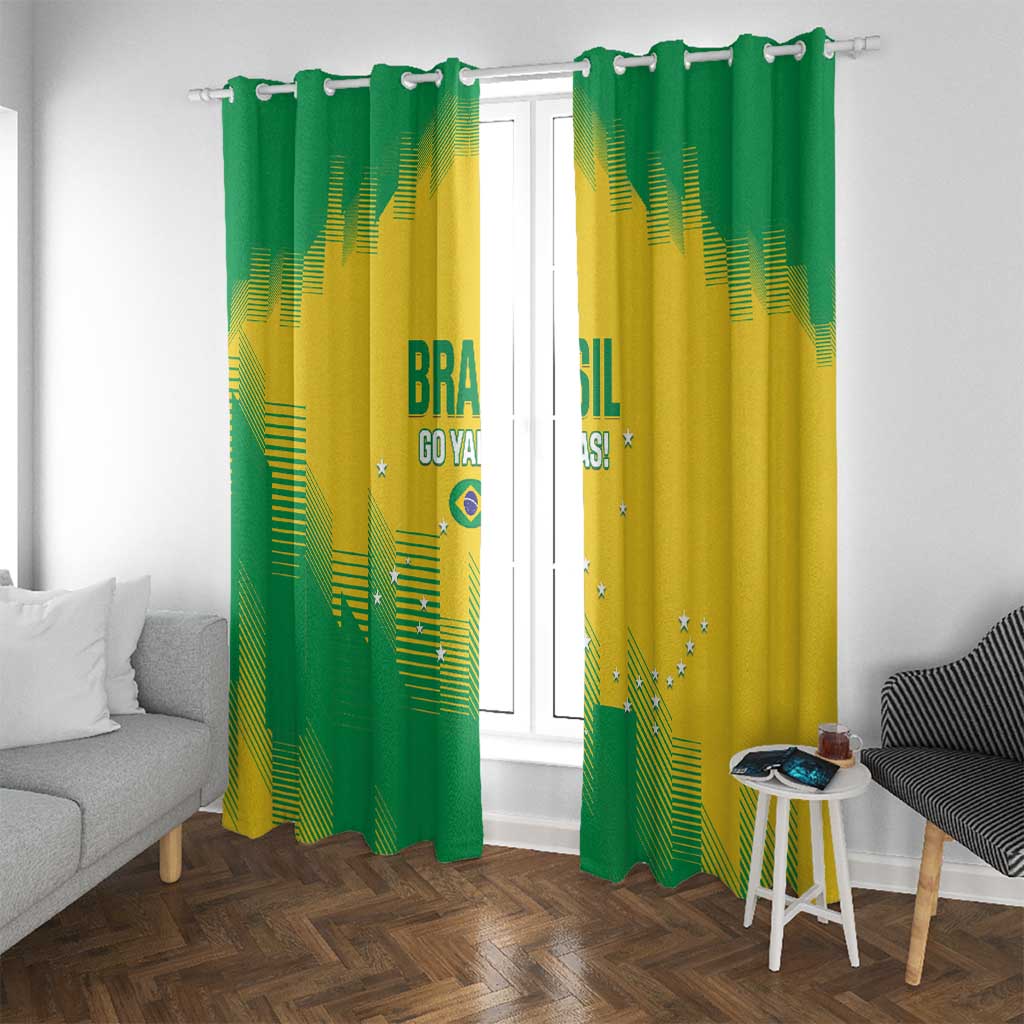 Brasil Rugby 2025 Window Curtain Go Champions Yaras - Wonder Print Shop