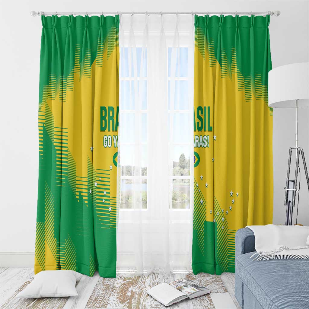 Brasil Rugby 2025 Window Curtain Go Champions Yaras - Wonder Print Shop