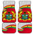 Ghana Independence Day Car Mats Gana Map Happy 67 Years Anniversary - Wonder Print Shop