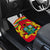Ghana Independence Day Car Mats Gana Map Happy 67 Years Anniversary - Wonder Print Shop