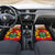 Ghana Independence Day Car Mats Gana Map Happy 67 Years Anniversary - Wonder Print Shop