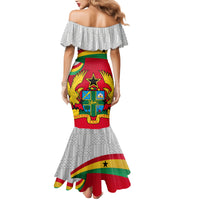 Ghana Independence Day Mermaid Dress Gana Map Happy 67 Years Anniversary - Wonder Print Shop