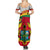 Ghana Independence Day Summer Maxi Dress Gana Map Happy 67 Years Anniversary - Wonder Print Shop