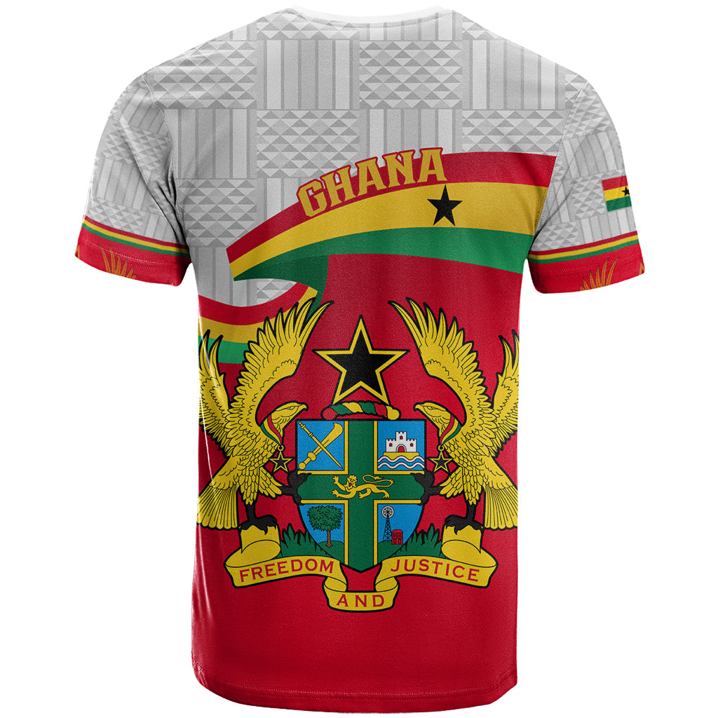 Ghana Independence Day T Shirt Gana Map Happy 67 Years Anniversary - Wonder Print Shop