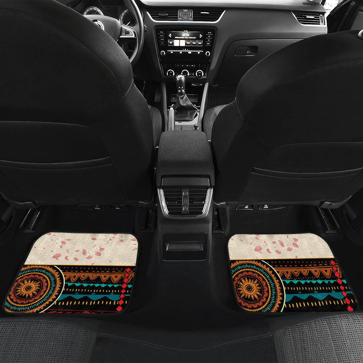 Africa International Women Day Car Mats African Pattern - Wonder Print Shop