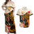 Africa International Women Day Couples Matching Off Shoulder Maxi Dress and Hawaiian Shirt African Pattern - Wonder Print Shop