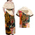 Africa International Women Day Couples Matching Off Shoulder Maxi Dress and Hawaiian Shirt African Pattern - Wonder Print Shop